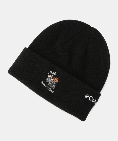 Columbia（コロンビア）の「Columbia／モランベンド ニットキャップ／コロンビア（ニットキャップ/ビーニー・メンズ・ブラック/ネイビー/ベージュ/グレイッシュベージュ/グリーン/ダークブラウン/ブラック系その他/ベージュ系その他/ライトオリーブ/ブラック系その他2/ブルー/ブラウン/グリーン系その他/ブラック系その他3・ONE SIZE）」の2枚目の写真