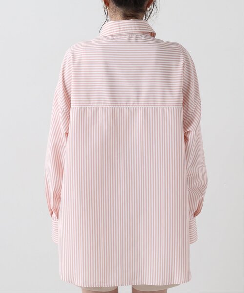 RAY CASSIN（レイカズン）の「ストライプシャツ（シャツ/ブラウス・レディース・グリーン系/ネイビー系/ピンク系・FREE）」の14枚目の写真