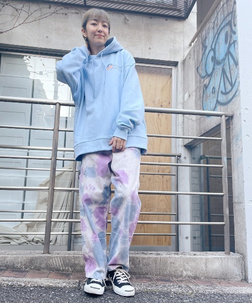 Candy Stripper（キャンディストリッパー）の「GOOD THINGS SWEAT HOODIE（パーカー・レディース・ライトブルー/ブラック/アイボリー・2）」の4枚目の写真