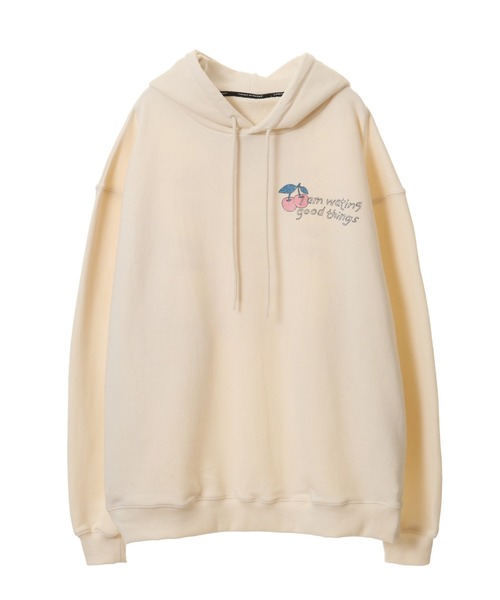 Candy Stripper（キャンディストリッパー）の「GOOD THINGS SWEAT HOODIE（パーカー・レディース・ライトブルー/ブラック/アイボリー・2）」の7枚目の写真