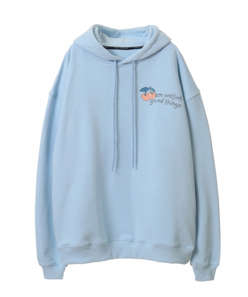 Candy Stripper（キャンディストリッパー）の「GOOD THINGS SWEAT HOODIE（パーカー・レディース・ライトブルー/ブラック/アイボリー・2）」の8枚目の写真