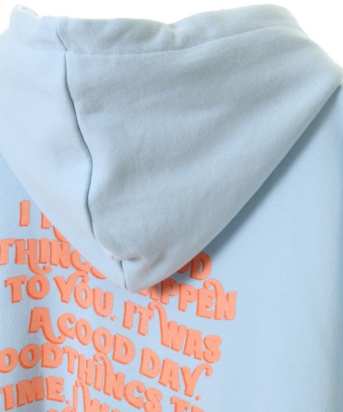 Candy Stripper（キャンディストリッパー）の「GOOD THINGS SWEAT HOODIE（パーカー・レディース・ライトブルー/ブラック/アイボリー・2）」の11枚目の写真