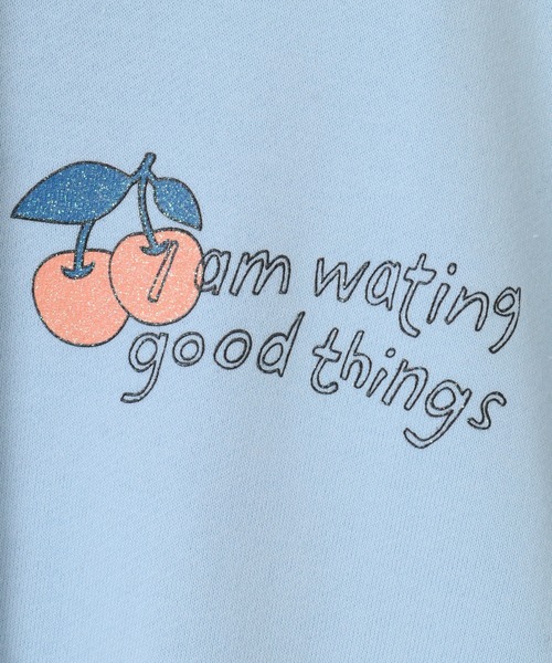 Candy Stripper（キャンディストリッパー）の「GOOD THINGS SWEAT HOODIE（パーカー・レディース・ライトブルー/ブラック/アイボリー・2）」の14枚目の写真