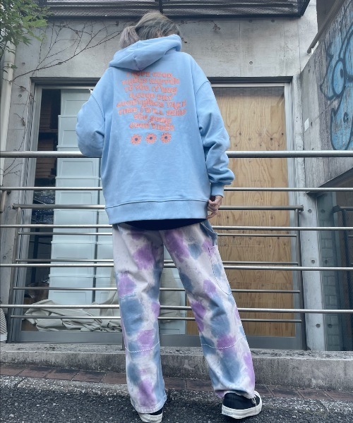 Candy Stripper（キャンディストリッパー）の「GOOD THINGS SWEAT HOODIE（パーカー・レディース・ライトブルー/ブラック/アイボリー・2）」の5枚目の写真