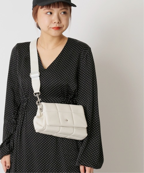 U by SPICK&SPAN（ユーバイスピックアンドスパン）の「【PETA+JAIN/ペタアンドジェイン】キルティングショルダーBAG◆（ショルダーバッグ・レディース・ホワイト/ブラック・FREE）」の12枚目の写真