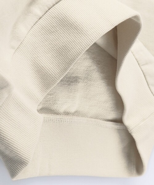 BRANSHES（ブランシェス）の「【クレイジースリーブ】ロゴトレーナー（スウェット・キッズ・アイボリー/サックスブルー・100/90/120/110/130/140/150）」の15枚目の写真