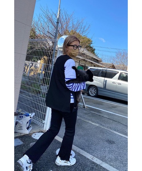 Bonjour Sagan（ボンジュールサガン）の「フロントポケットベスト（ベスト・レディース・ブラック/グレイッシュベージュ・FREE）」の18枚目の写真