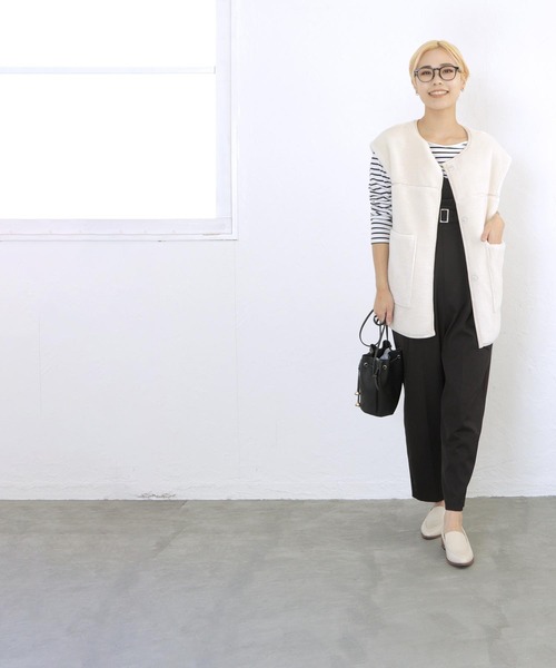 SOROTTO（ソロット）の「本革ピース ウッドヒールローファー 3cmヒール（パンプス・レディース・ブラック/グレイッシュベージュ/アイボリー・24.0cm/24.5cm/22.5cm/23.5cm/23.0cm/25.0cm）」の14枚目の写真