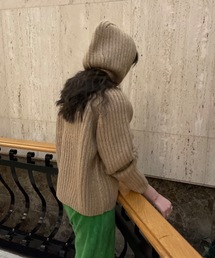 balaclava knit tops set / 《同ニット》バラクラバ＆ニットトップスSET