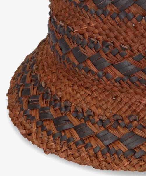 OVERRIDE（オーバーライド）の「OVERRIDE PANAMA BUCKET（ハット・メンズ・ベージュ/ブラック/ブラウン・58cm）」の19枚目の写真