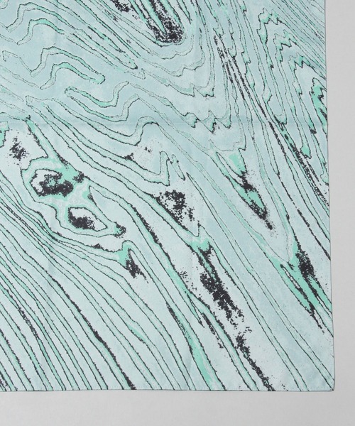 HARE(ハレ)の「ウルシガラスカーフ(HARE)(バンダナ/スカーフ・メンズ・ブラック/ライトブルー・FREE)」の10枚目の写真