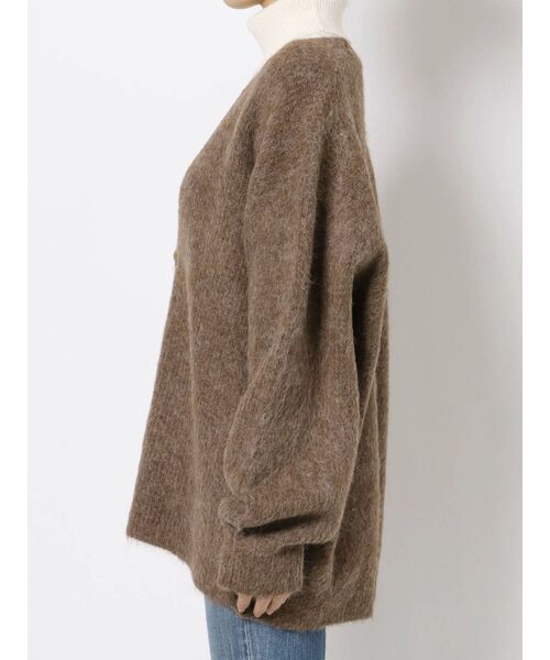 Ungrid（アングリッド）の「カラールーズデザインニットカーデ（カーディガン/ボレロ・レディース・ブラウン/オレンジ/グリーン・FREE）」の14枚目の写真