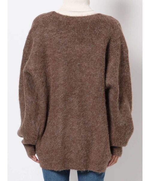 Ungrid（アングリッド）の「カラールーズデザインニットカーデ（カーディガン/ボレロ・レディース・ブラウン/オレンジ/グリーン・FREE）」の15枚目の写真