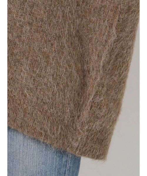 Ungrid（アングリッド）の「カラールーズデザインニットカーデ（カーディガン/ボレロ・レディース・ブラウン/オレンジ/グリーン・FREE）」の18枚目の写真