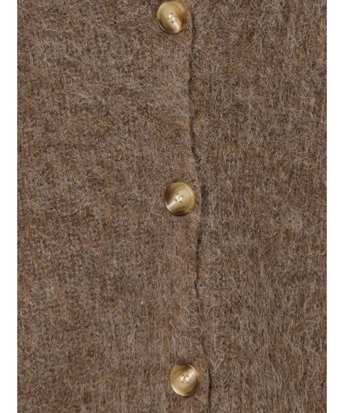 Ungrid（アングリッド）の「カラールーズデザインニットカーデ（カーディガン/ボレロ・レディース・ブラウン/オレンジ/グリーン・FREE）」の21枚目の写真