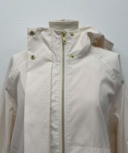 Doux archives（ドゥアルシーヴ）の「コクーンシルエットマウンテンパーカー（ミリタリージャケット・レディース・アイボリー/ブラック/カーキ・FREE）」の18枚目の写真