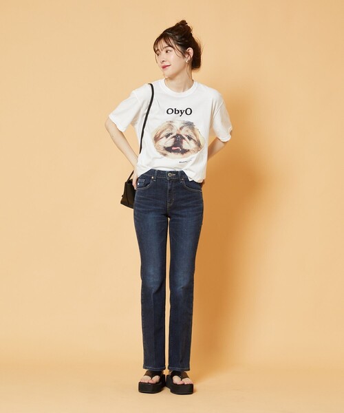 FREAK'S STORE(フリークスストア)の「SOMETHING/サムシング LISA FLARE/リサフレアデニム(デニムパンツ・レディース・ブルー/ネイビー・XS/M/S)」の3枚目の写真