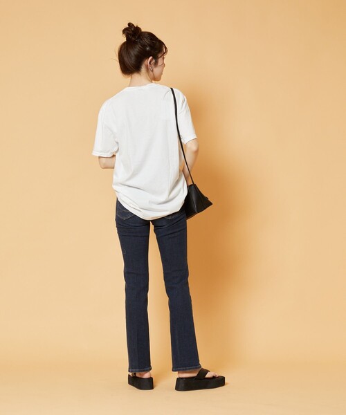 FREAK'S STORE(フリークスストア)の「SOMETHING/サムシング LISA FLARE/リサフレアデニム(デニムパンツ・レディース・ブルー/ネイビー・XS/M/S)」の5枚目の写真