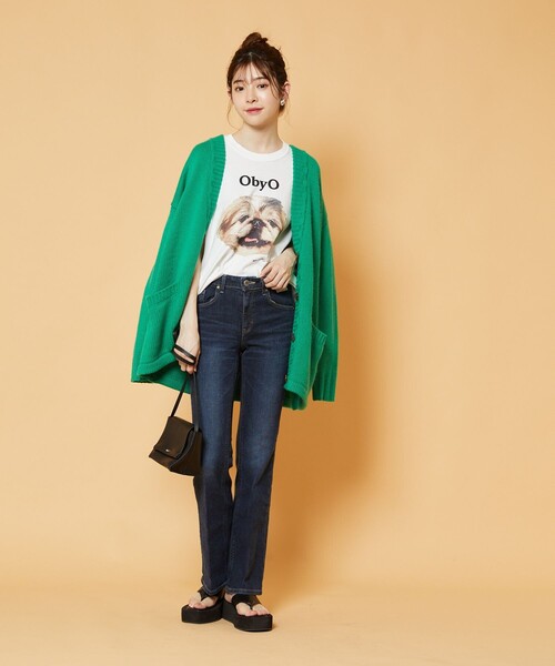 FREAK'S STORE(フリークスストア)の「SOMETHING/サムシング LISA FLARE/リサフレアデニム(デニムパンツ・レディース・ブルー/ネイビー・XS/M/S)」の8枚目の写真