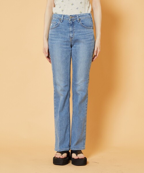 FREAK'S STORE(フリークスストア)の「SOMETHING/サムシング LISA FLARE/リサフレアデニム(デニムパンツ・レディース・ブルー/ネイビー・XS/M/S)」の18枚目の写真
