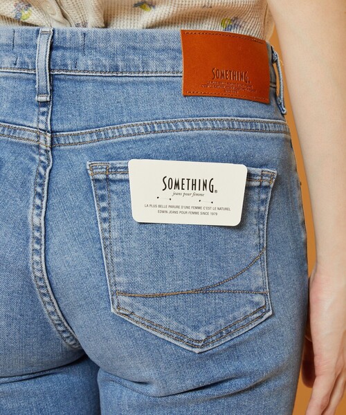 FREAK'S STORE(フリークスストア)の「SOMETHING/サムシング LISA FLARE/リサフレアデニム(デニムパンツ・レディース・ブルー/ネイビー・XS/M/S)」の22枚目の写真