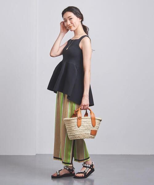 near.nippon.（ニアーニッポン）の「＜near.nippon（ニアー ニッポン）＞ツイード ストライプ スカート（スカート・レディース・ベージュ・38/36）」の8枚目の写真