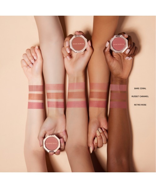 DEAR DAHLIA（ディアダリア）の「パラダイスペタル マットブラッシャー（チーク・レディース・ベアコーラル/ラセットカラメル/レトロローズ・FREE）」の16枚目の写真