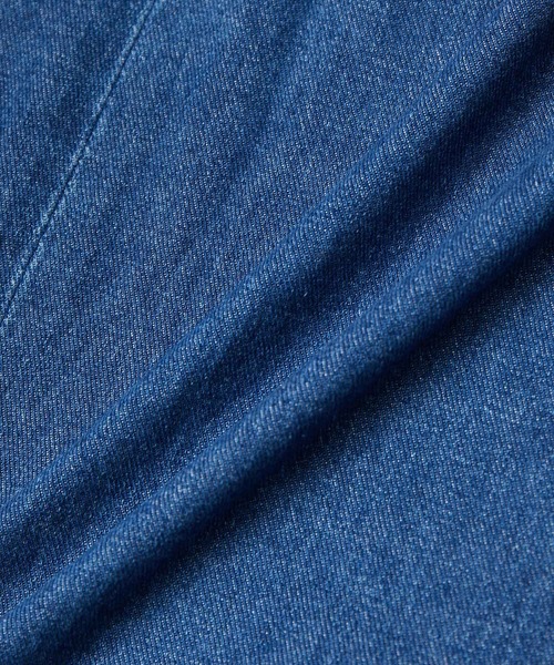 ROPE' PICNIC(ロペピクニック)の「【お仕事にも】バックレースアップアイラインスカート(デニムスカート・レディース・ネイビー/ブルー系その他3・36/38/40)」の4枚目の写真