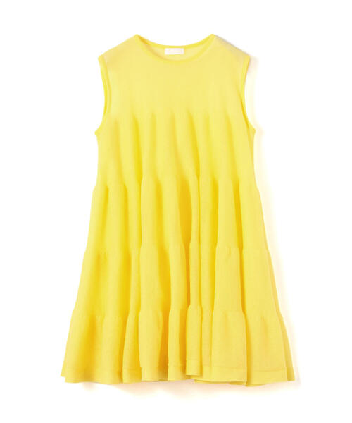 TOMORROWLAND (トゥモローランド)の「ドライコットンポリエステル ティアードノースリーブプルオーバー(ニット/セーター・レディース・ブラック/イエロー/ブルー・S)」の16枚目の写真