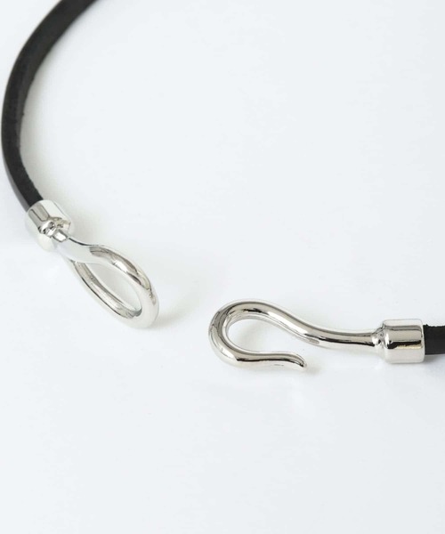 SENSE OF PLACE by URBAN RESEARCH（センスオブプレイスバイアーバンリサーチ）の「レザーブレスレット(2連)（ブレスレット・メンズ・ブラック/ベージュ/ブラウン・ONE）」の5枚目の写真