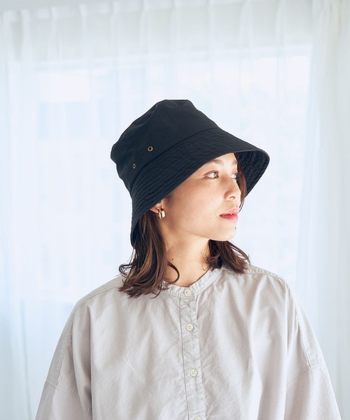 studio CLIP（スタディオクリップ）の「ナイロンバケットハット（ハット・レディース・ブラック/ベージュ/カーキ・FREE）」の21枚目の写真