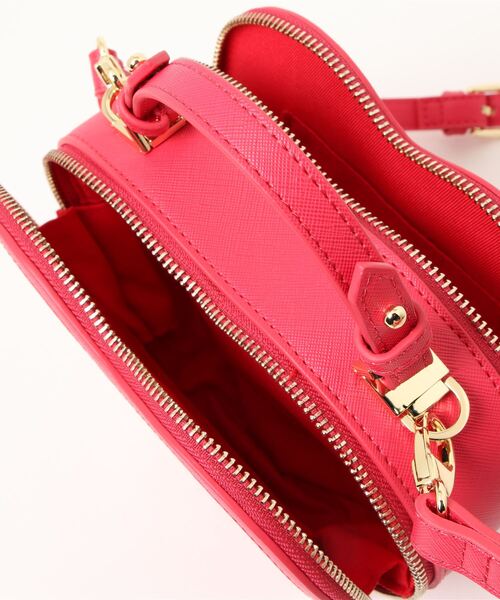 SAMANTHAVEGA(サマンサベガ)の「ハート型バッグ(ショルダーバッグ・レディース・ベージュ/ブラック/フューシャピンク・FREE)」の6枚目の写真