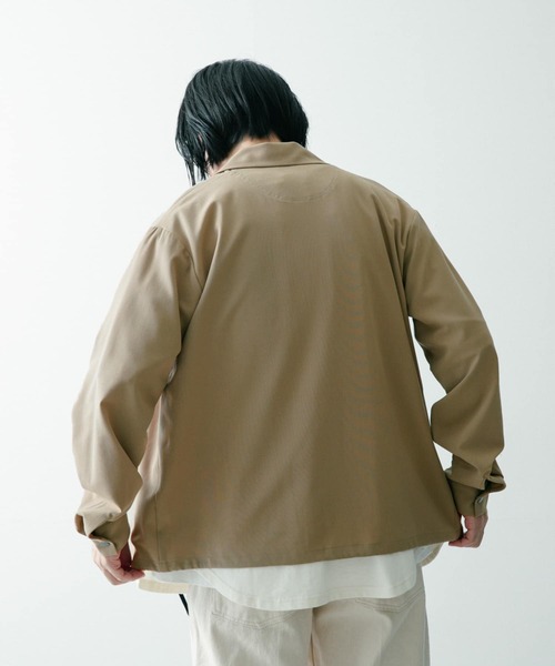 ITEMS URBANRESEARCH(アイテムズ アーバンリサーチ)の「『セットアップ対応』クールタッチTR コーチジャケット(ブルゾン・メンズ・ライトグレー/ベージュ/オフホワイト/ブルー/ブラック・LARGE/MEDIUM)」の13枚目の写真