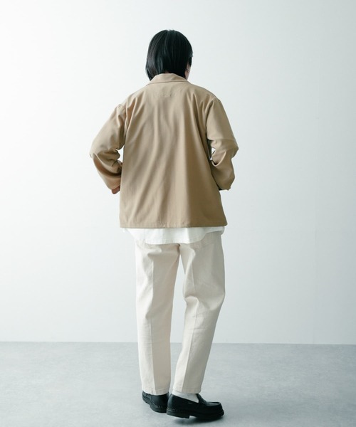 ITEMS URBANRESEARCH(アイテムズ アーバンリサーチ)の「『セットアップ対応』クールタッチTR コーチジャケット(ブルゾン・メンズ・ライトグレー/ベージュ/オフホワイト/ブルー/ブラック・LARGE/MEDIUM)」の19枚目の写真