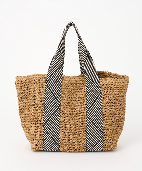 COLONY 2139（コロニートゥーワンスリーナイン）の「ペーパーテープトートバッグ（トートバッグ・レディース・ベージュ/アイボリー/ベージュ系その他・FREE）」の5枚目の写真