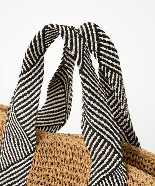 COLONY 2139（コロニートゥーワンスリーナイン）の「ペーパーテープトートバッグ（トートバッグ・レディース・ベージュ/アイボリー/ベージュ系その他・FREE）」の7枚目の写真