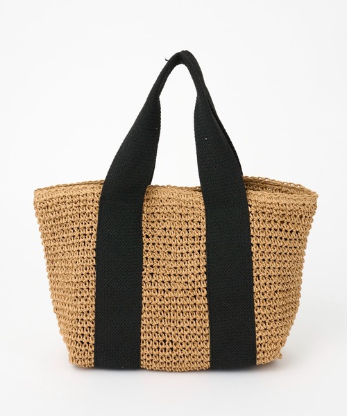 COLONY 2139（コロニートゥーワンスリーナイン）の「ペーパーテープトートバッグ（トートバッグ・レディース・ベージュ/アイボリー/ベージュ系その他・FREE）」の4枚目の写真