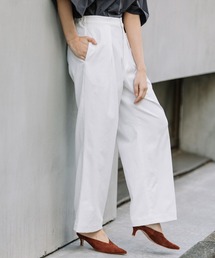 ドライタッチオックスタックワイドパンツ