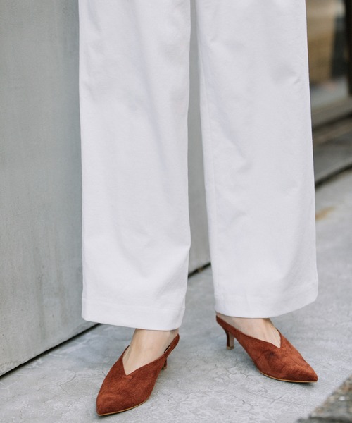 Munich（ミューニック）の「ドライタッチオックスタックワイドパンツ（その他パンツ・レディース・ホワイト/ライトブルー/ブラック/イエロー・S/M/XS）」の14枚目の写真