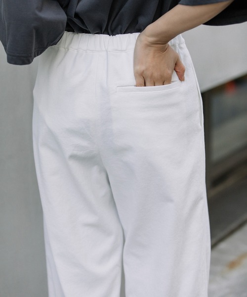 Munich（ミューニック）の「ドライタッチオックスタックワイドパンツ（その他パンツ・レディース・ホワイト/ライトブルー/ブラック/イエロー・S/M/XS）」の13枚目の写真