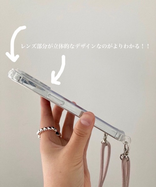 Me%（ミィパーセント）の「【iPhone13対応】クリアフック付きケース13（スマホケース/カバー・レディース・その他・FREE）」の17枚目の写真