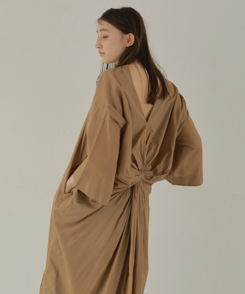 Renorm リノーム のワンピース バックツイストカフタンワンピース 790 を購入できます Renorm ワンピース ワンピース ドレス バックツイストカフタンワンピース ワンピース Renorm リノーム のファッション