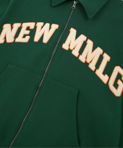 87mm(87mm)の「【87MM / Mmlg】NEW MMLG SWEAT JUMPER / パルチムエムエム MMLG NEW MMLG ロゴ スウェット ジャンパー(スウェット・レディース・ネイビー/グリーン・LARGE/MEDIUM)」の8枚目の写真