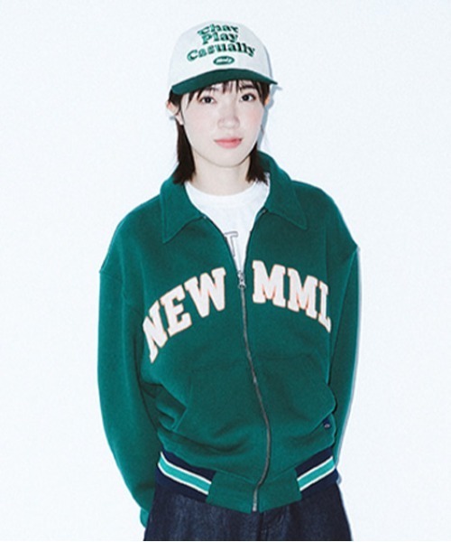 87mm(87mm)の「【87MM / Mmlg】NEW MMLG SWEAT JUMPER / パルチムエムエム MMLG NEW MMLG ロゴ スウェット ジャンパー(スウェット・レディース・ネイビー/グリーン・LARGE/MEDIUM)」の16枚目の写真