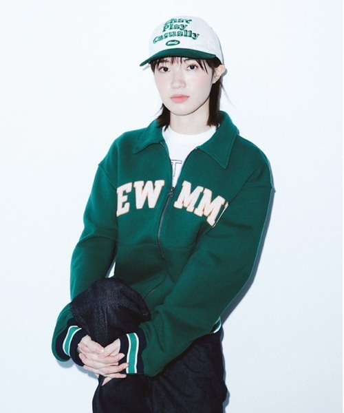 87mm(87mm)の「【87MM / Mmlg】NEW MMLG SWEAT JUMPER / パルチムエムエム MMLG NEW MMLG ロゴ スウェット ジャンパー(スウェット・レディース・ネイビー/グリーン・LARGE/MEDIUM)」の15枚目の写真