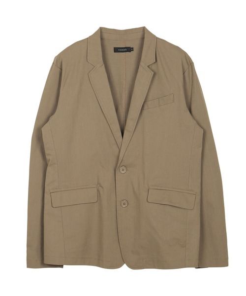 roshell（ロシェル）の「綿麻ストレッチテーラードジャケット サマージャケット（テーラードジャケット・メンズ・ブラック/ネイビー/カーキ/グレー系その他/ライトベージュ・MEDIUM/LARGE/X-LARGE）」の14枚目の写真