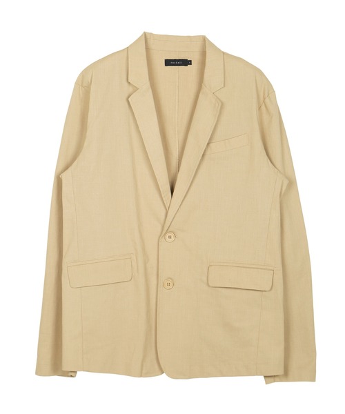 roshell（ロシェル）の「綿麻ストレッチテーラードジャケット サマージャケット（テーラードジャケット・メンズ・ブラック/ネイビー/カーキ/グレー系その他/ライトベージュ・MEDIUM/LARGE/X-LARGE）」の18枚目の写真
