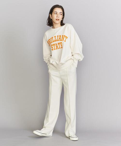 BEAUTY&YOUTH UNITED ARROWS（ビューティーアンドユースユナイテッドアローズ）の「【WEB限定】by カレッジスウェット プルオーバー（スウェット・レディース・オフホワイト/ピンク/グレー/ライトブルー・FREE）」の2枚目の写真
