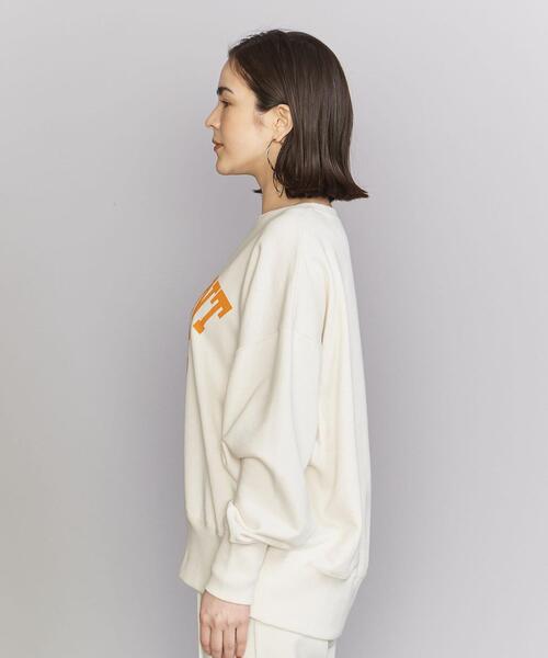 BEAUTY&YOUTH UNITED ARROWS（ビューティーアンドユースユナイテッドアローズ）の「【WEB限定】by カレッジスウェット プルオーバー（スウェット・レディース・オフホワイト/ピンク/グレー/ライトブルー・FREE）」の12枚目の写真