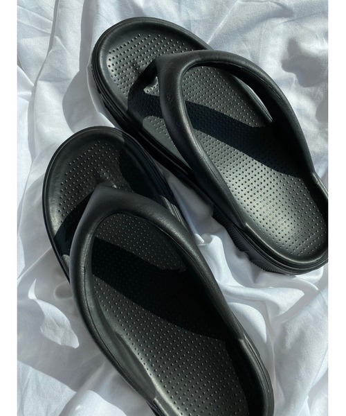 WC（ダブル シー）の「カラートングサンダル（サンダル・レディース・ホワイト/ブラック/ピンク・SMALL/MEDIUM）」の12枚目の写真